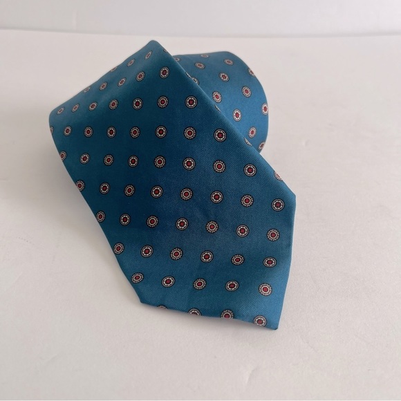 Dior Other - EUC Christian Dior Blue, White, Red and Gold Tie